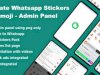 WhatsApp Telegram Signal Stickers and Animated Stickers v4.0 – Admin Panel Source Code