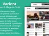 Varient v2.1.1 Nulled – News and Magazine Script (Update)