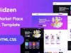 Bidzen v1.0 – NFT Marketplace HTML Template Free