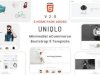 Uniqlo v2.0.1 – Minimal HTML Template Free