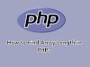 How to Find Array Length in PHP?