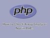 How to Check Array Empty or Not in PHP?