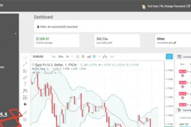 Online Trade – Online Investment and Cryptocurrency Trading System