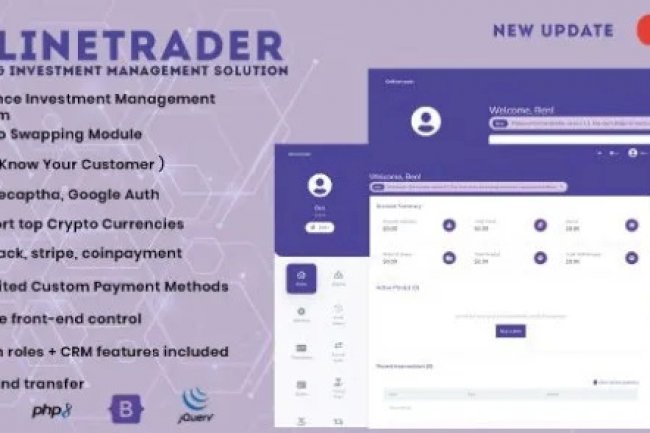 OnlineTrader v4.2.0 Nulled – Trading and Investment Management System PHP Script