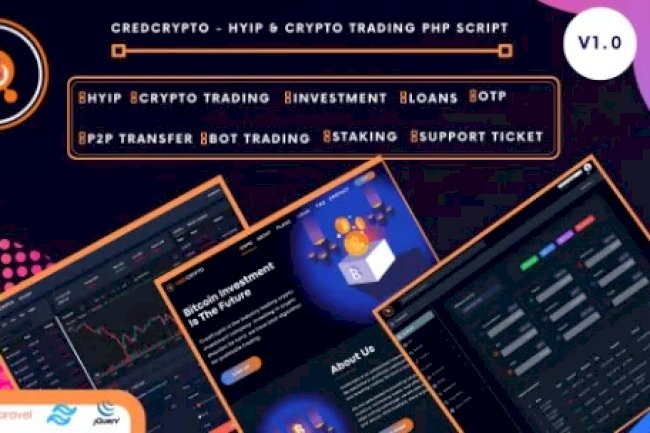 CredCrypto v1.0.2 Nulled – HYIP Investment and Trading Script