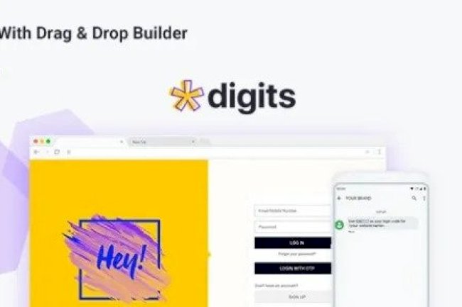 Digits v7.9.4 Nulled – WordPress Mobile Phone Number OTP Signup and Login Form Plugin