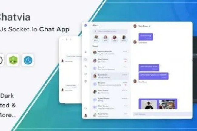 Chatvia v2.2.0 – Nodejs Socket.io Chat App Source Code