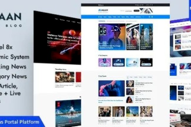 Maan News v3.1.0 – Laravel Magazine Blog & News PHP Script