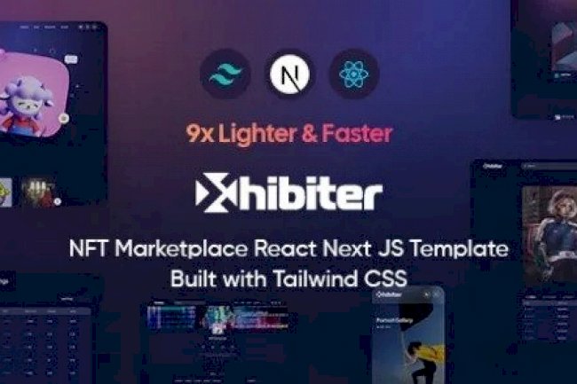 Xhibiter v1.7.1 – NFT Marketplace HTML Template Free
