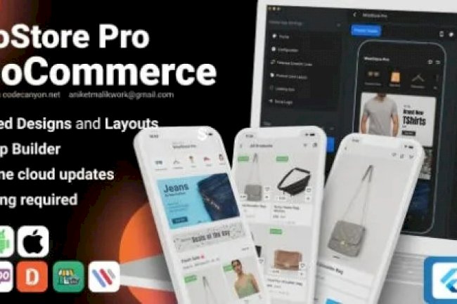 WooStore Pro WooCommerce v3.5.0 – Flutter Full App E-commerce with Multi Vendor Marketplace Support Source Code