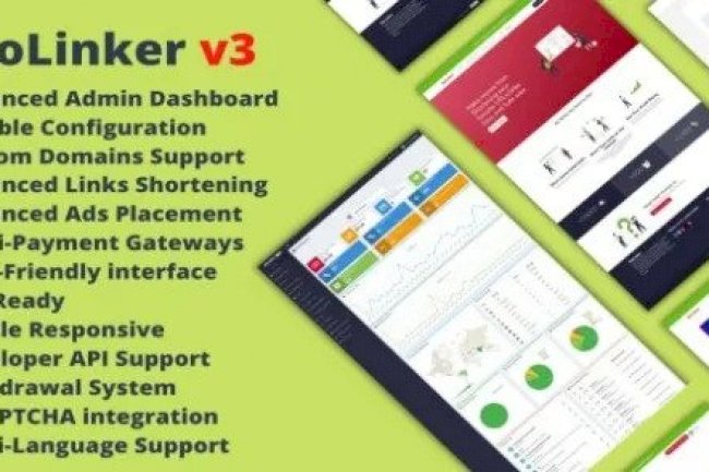 DoLinker v3.0.1 – Ultimate URL Shortener Platform Script
