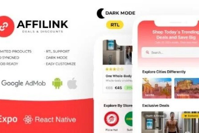 AffiLink Mobile v2.4.0 – Affiliate Link Sharing Platform App Source