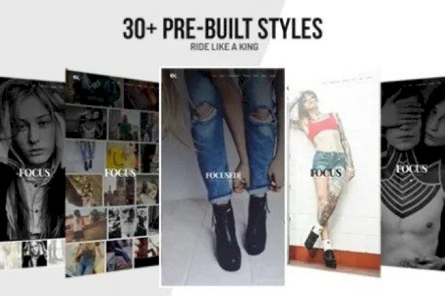 Focus v1.3 – Photography Portfolio Template Free