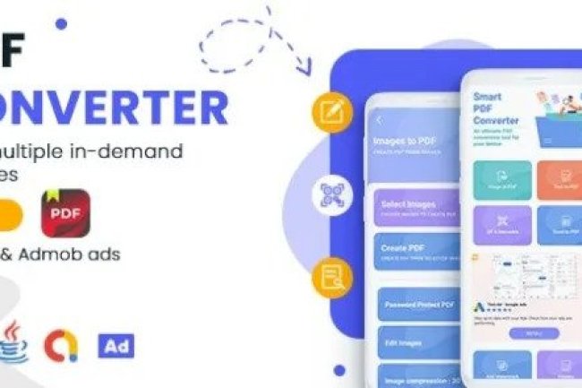 PDF Converter & PDF Editor for Android v1.1 – Admob Ads App Source Code