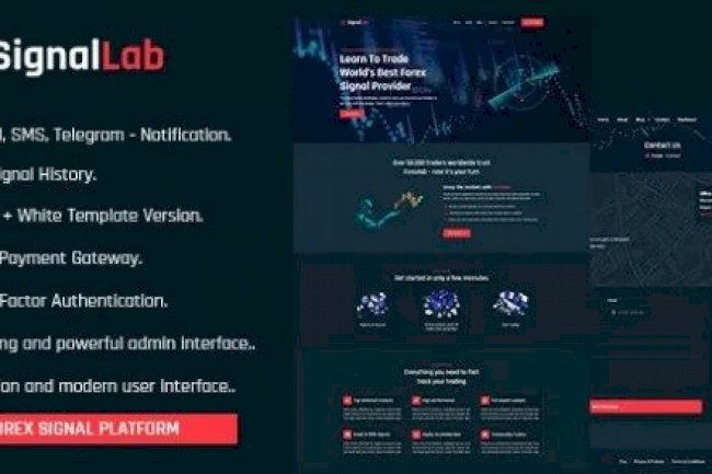 SignalLab v2.0 Nulled – Forex and Crypto Trading Signal Platform