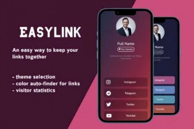 EasyLink v1.0 – Social Media Links | Color Guesser PHP Script