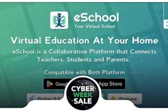 eSchool v1.0.3 – Virtual School Management System Flutter App with Laravel Admin Panel Source Code