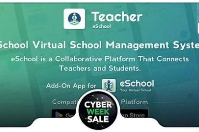Teacher Flutter App v1.0.1 – eSchool Virtual School Management System Source Code