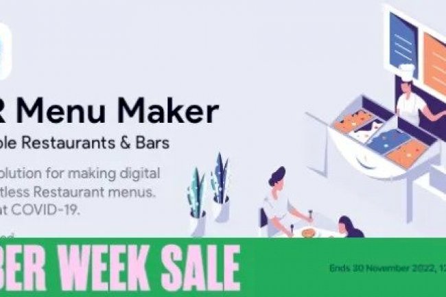 QR Menu Maker v3.4.0 – SaaS – Contactless QR Restaurant Menus PHP Script