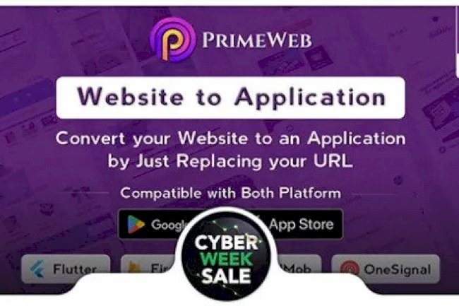 Prime Web v1.0.7 – Convert Website to a Flutter App Source