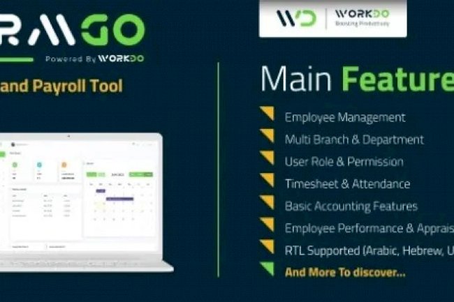 HRMGo v4.8 Nulled – HRM and Payroll Tool PHP Script