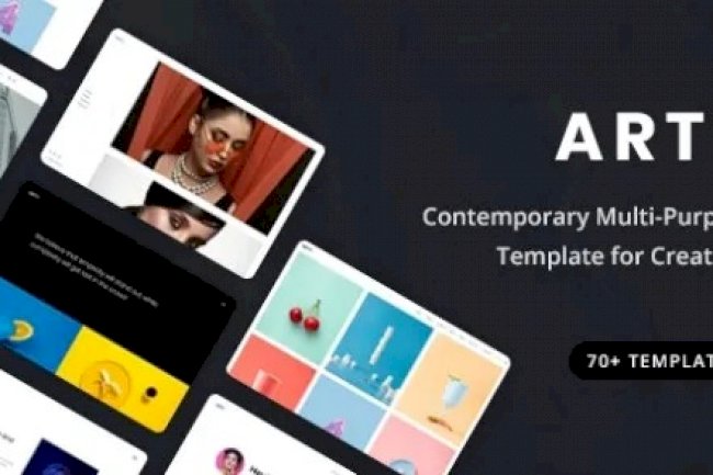 Arty v2.2.7 – Creative Multi-Purpose HTML5 Template Free