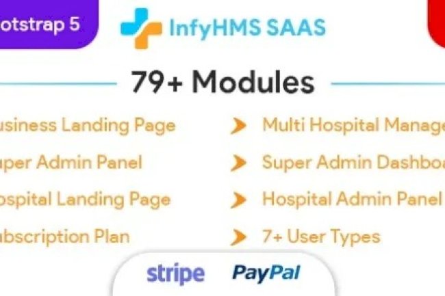 HMS v11.4.0 – Laravel Hospital Management System – Appointment Booking PHP Script