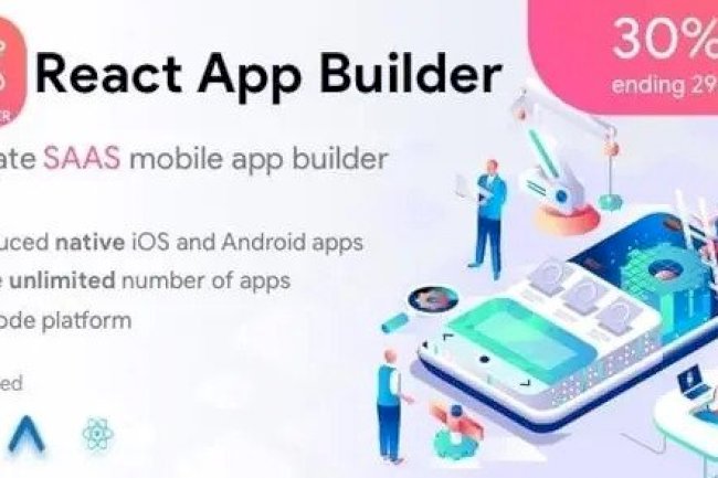 React App Builder v13.5.0 – SaaS – Unlimited Number of Apps Free