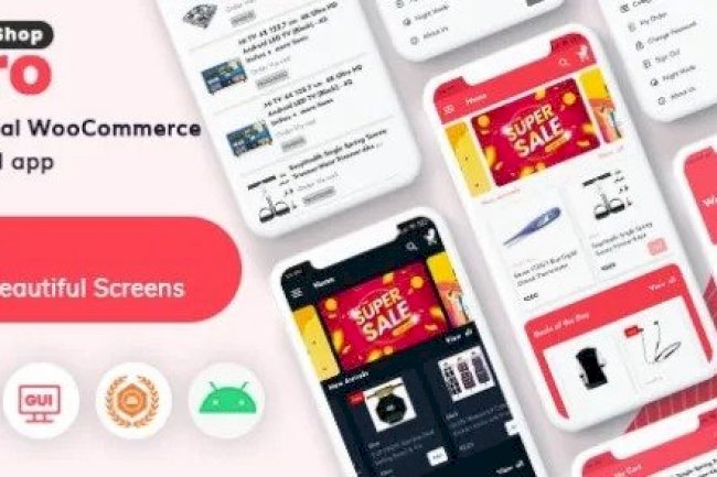ProShop v13.0 – Multipurpose E-commerce Android Full Mobile App + Kotlin Source