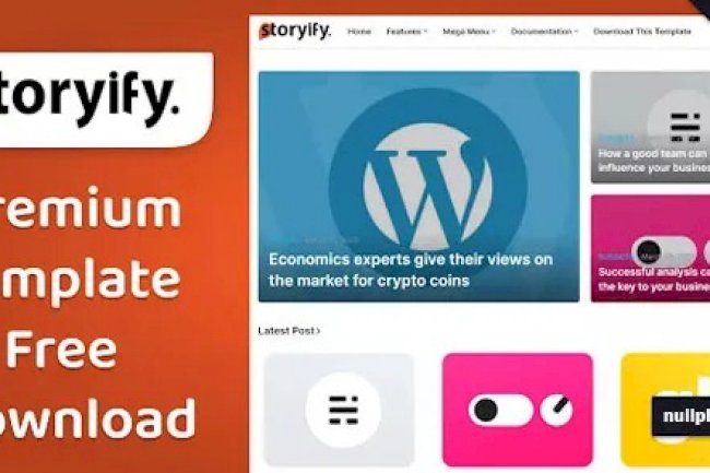 Storyify v1.0 Premium – Responsive Blogger Template Free