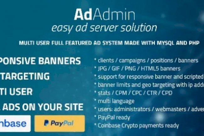 AdAdmin v3.994 – Easy Full Featured Ad Server PHP Script