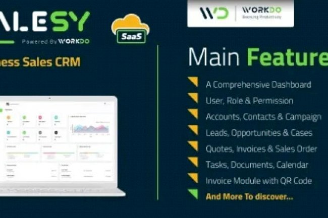 Salesy SaaS v3.7 Nulled – Business Sales CRM PHP Script