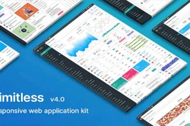 Limitless v4.0 – Responsive Web Application Kit Free