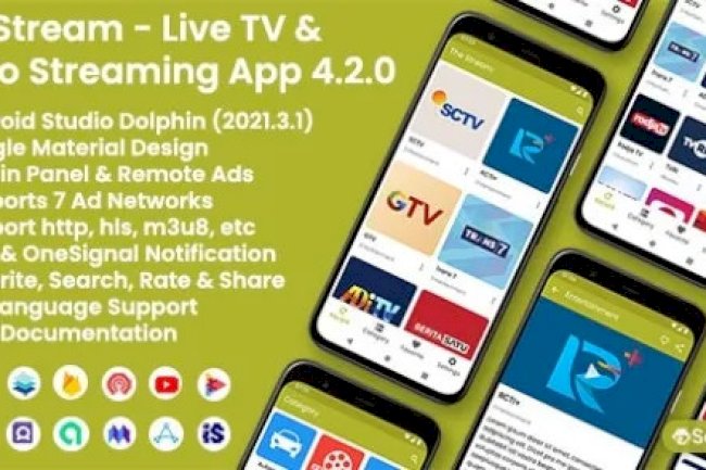 The Stream v4.2.0 Nulled – Live TV & Video Streaming App Source