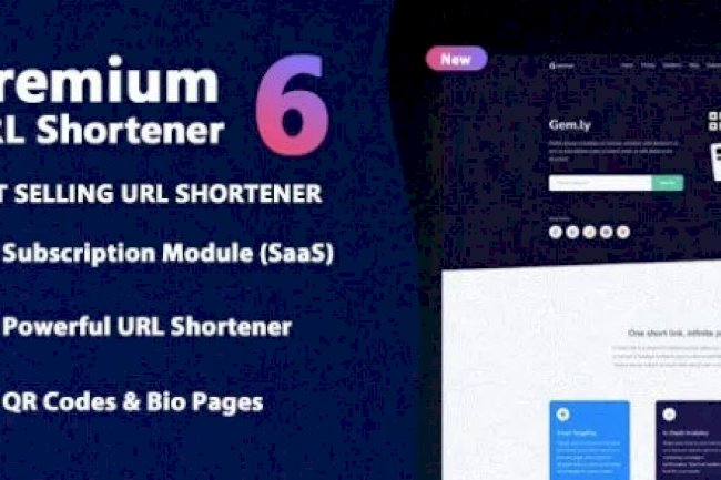 Premium URL Shortener v6.4.2 – PHP Nulled Script