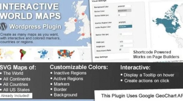 Interactive World Maps v2.4.11 – WordPress Plugin - Null Scripts
